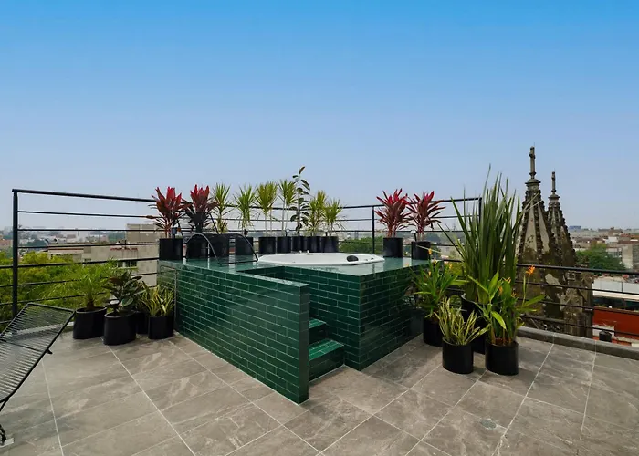 Brand New 2 Bedroom In Roma Norte - Rooftop Cidade do México