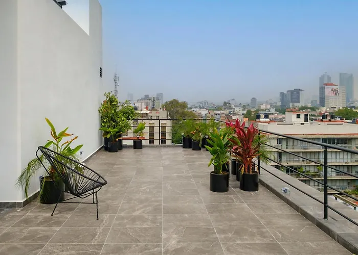 Brand New 2 Bedroom In Roma Norte - Rooftop