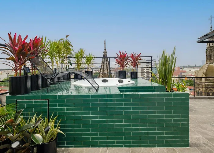 Casa de férias Brand New 2 Bedroom In Roma Norte - Rooftop *