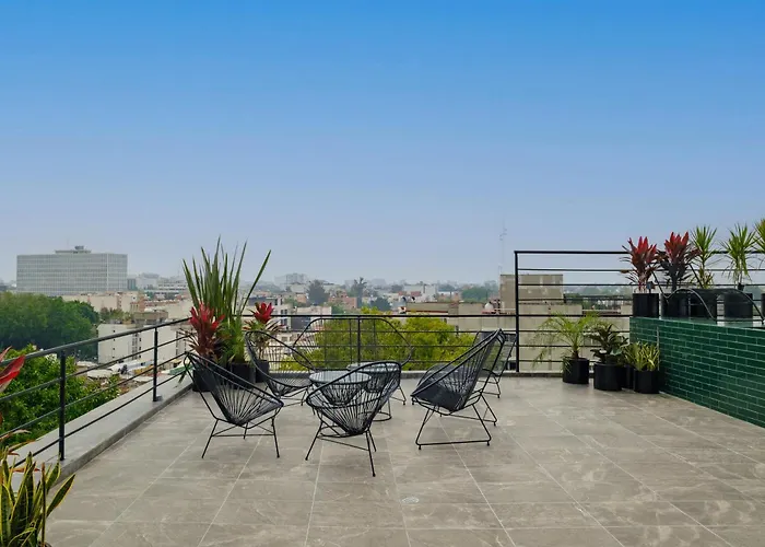 Casa de férias Brand New 2 Bedroom In Roma Norte - Rooftop Cidade do México